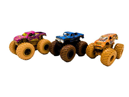 Hot Wheels Monster Trucks 3 lü Paket HNT79