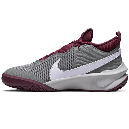 Nike Team Hustle D 10 Gri Unisex Basketbol Ayakkabısı