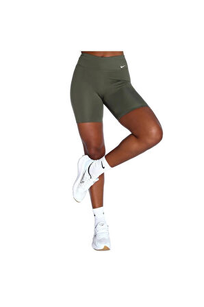One Dri-Fit Kadın Haki Antrenman Şort DD0243-223