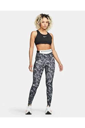 Dri-fit Epic Fast Mid-rise Printed Running Kadın Tayt-dm7318-010