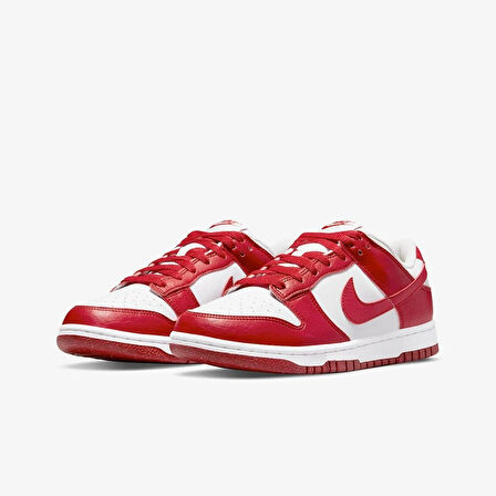 NİKE Dunk Low Next Nature White 'Gym Red' (W) DN1431-101