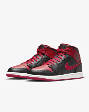 NİKE AİR JORDAN 1 MİD ALTERNATE BRED 2022-DQ8426-060
