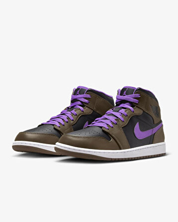 Air Jordan 1 Mid Erkek Basketbol Ayakkabısı-DQ8426-215