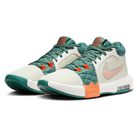 Nike Lebron Witness VIII Erkek Beyaz Basketbol Ayakkabısı FB2239-101