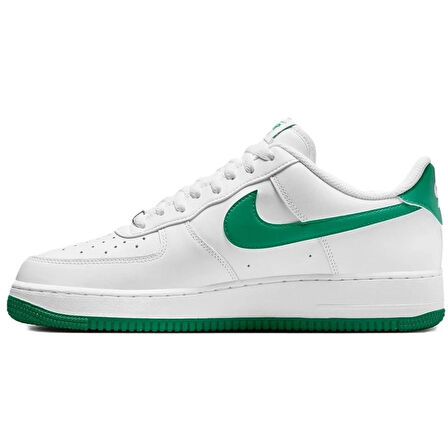 Nike Air Force 1 '07 Leather Mens Sneaker White Hakiki Deri Erkek Günlük Spor Ayakkabı Beyaz