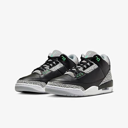 NİKE Air Jordan 3 Retro 'Green Glow' CT8532-031