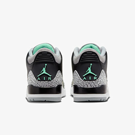 NİKE Air Jordan 3 Retro 'Green Glow' CT8532-031