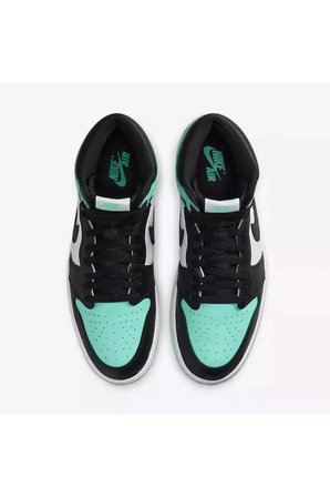 Nike Air Jordan 1 Retro High Og Green Glow White Black 