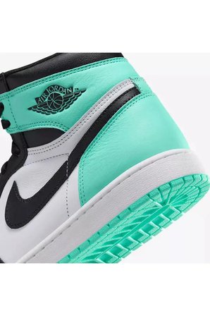 Nike Air Jordan 1 Retro High Og Green Glow White Black 