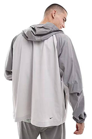 Tech Windrunner Woven Full Zip Loose Fit Jacket Erkek Bol Kesim Paraşüt Kumaş Kapüşonlu Ceket