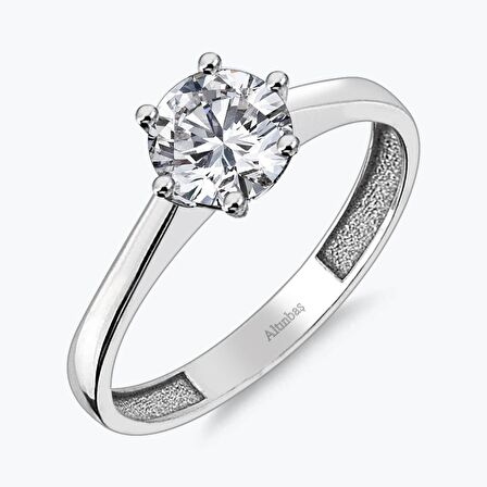 Altın Tektaş Yüzük