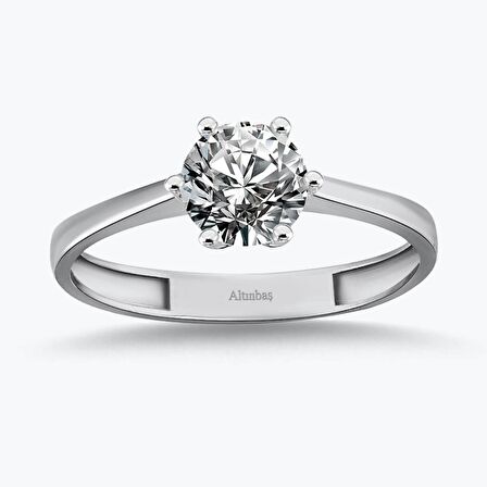 Altın Tektaş Yüzük