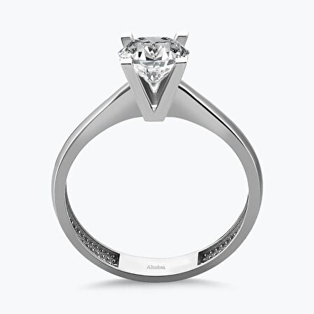 Altın Tektaş Yüzük