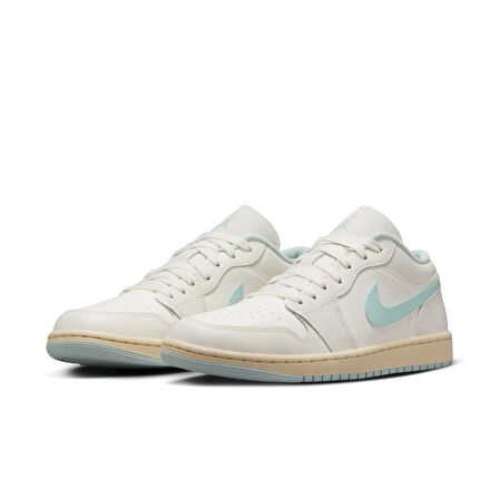 Air Jordan 1 Low 'Sail Igloo' Kadın Basketbol Ayakkabısı   DC0774-134