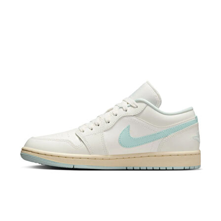 Air Jordan 1 Low 'Sail Igloo' Kadın Basketbol Ayakkabısı   DC0774-134
