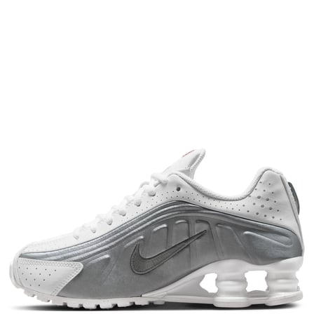 Nike Shox R4 Beyaz-Gümüş Günlük Sneaker CW2626-101  PASHA GİYİM