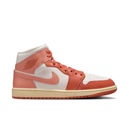 Air Jordan 1 Mid 'Madder Root' Kadın Basketbol Ayakkabısı   BQ6472-180