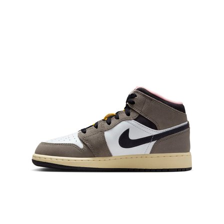 Air Jordan 1 Mid SE 'Cave Stone' Gs Basketbol Ayakkabısı   HQ2014-100