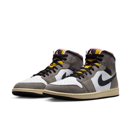 Air Jordan 1 Mid 'Cave Stone' SE Erkek Basketbol Ayakkabısı  HQ2011-100 PASHA GİYİM