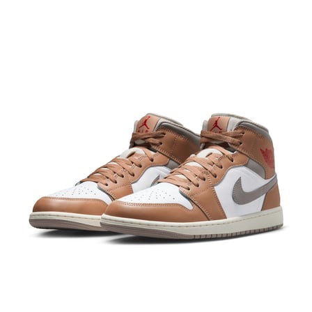 Air Jordan 1 Mid 'Hemp' Erkek Basketbol Ayakkabısı  BQ8426-200 PASHA GİYİM