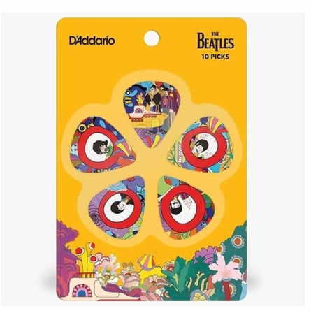 1CWH4-10B7 PENA BEATLES Gitar Penası YELLOW SUBMARINE 50TH ANNIVERSARY (MEDIUM) 0,70mm