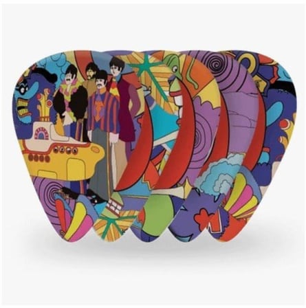 1CWH4-10B7 PENA BEATLES Gitar Penası YELLOW SUBMARINE 50TH ANNIVERSARY (MEDIUM) 0,70mm