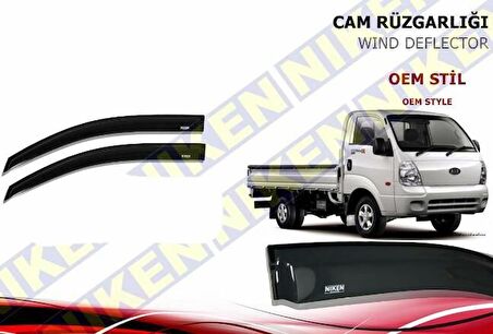 Kia Bongo Cam Rüzgarlığı Niken 2 li 2005 Sonrası (Kromsuz Model)