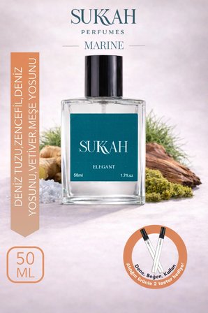 Marine Erkek Parfüm EDP 50ml – Odunsu Kokusu ile Kalıcı ve Elegant Maskülen İmza Koku