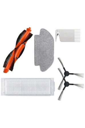 Xiaomi Vacuum Mop Pro Uyumlu 6 Parça Filtre Fırça Mop Tarak Seti