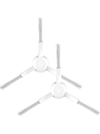 Xiaomi Mop Pro Uyumlu 2li Yan Fırça (Beyaz)