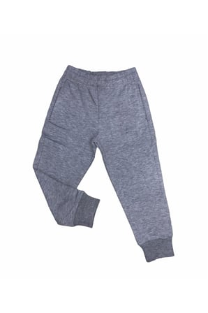 Unisex Çocuk 2"lipaket Gri-siyah Eşofman Altı