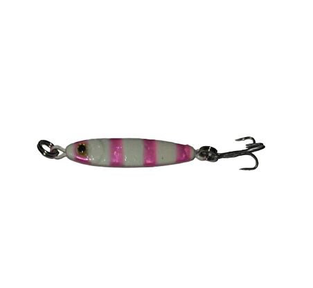 Eurofish JigPro UV Glow 5gr Micro Jig (pembe)