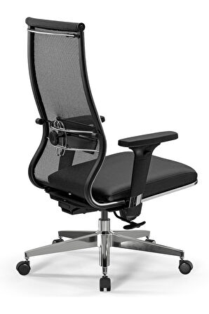 Ergolife SynchroSit 10 Ergonomik Fileli ve Deri Çalışma Sandalyesi / Ofis Koltuğu - 211.D.1.3E3 