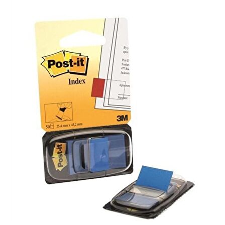 Post-it® Index- Isaret Bandi, Mavi, 50 yaprak