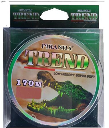 0.40 TREND PIRHANA 170 METRE AÇIK YEŞİL MİSİNA -16.90.KG