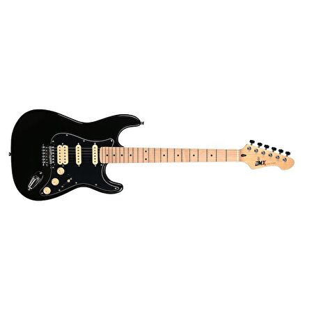 Dmx Guitars DAS 100 BK Elektro Gitar (Taşıma Çantası Hediyeli)