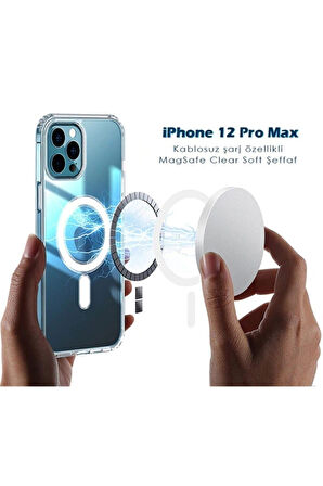 Iphone 12 Pro Max Uyumlu Magsafe Kılıf