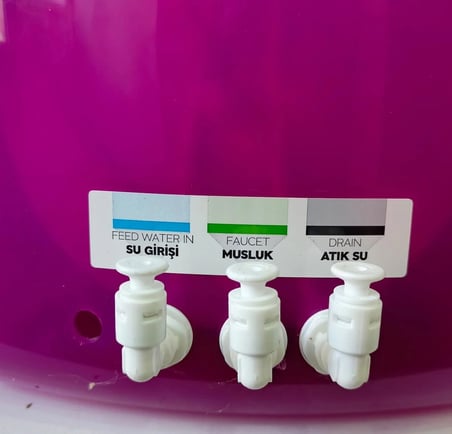 reverse osmosis systes tam paket 5 aşamalı su arıtma sistemi