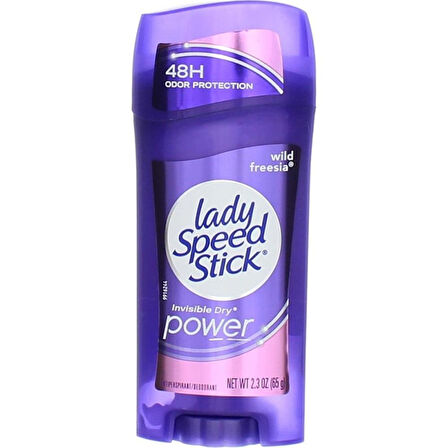 Lady Speed Stick Wild Freesia Deodorant 65 gr ınvisible dry power