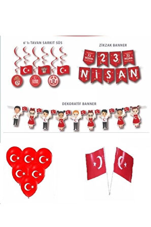 23 NİSAN SÜSLERİ SETİ
