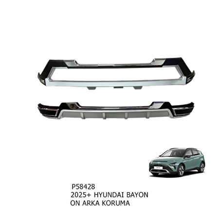 Hyundai Bayon Ön Arka Koruma 2025+ Sonrası Uyumlu