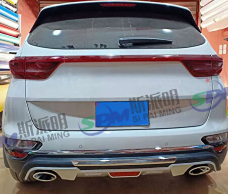 Kia Sportage Arka Koruma Kromlu Model 2018-2021 arası uyumlu