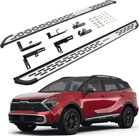 Kia Sportage Yan Basamak Kromlu Model 2022+ Sonrası Uyumlu