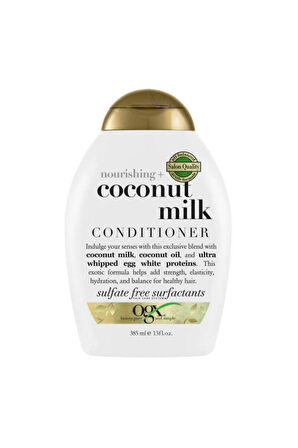 OGX Coconut Milk (Nemlendirmeye, Güç ve Esneklik kazandırır) Sülfatsız Saç Kremi 385ml