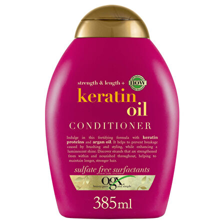 OGX Keratin Oil (Kırılma Karşı Argan Yağı) Sülfatsız Şampun 385ml