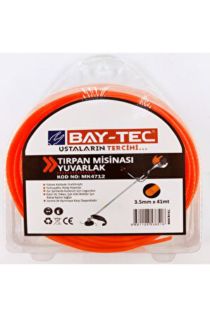 Bay-tec Tırpan Misinası Yuvarlak 3,5 Mm X 41 Metre Mk4712 Profesyonel Ürün