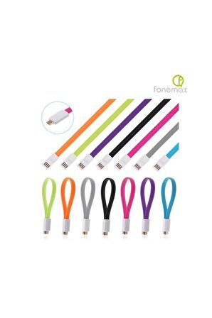 X-cable Iphone Lightning Usb Kablo 20cm (mıknatıslı powerbank kablosu)