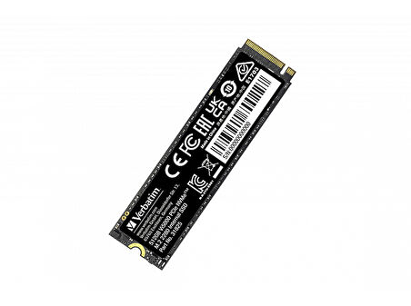 VERBATIM Vi5000 PCIE4 NVME M.2 512 GB Dahili SSDSiyah