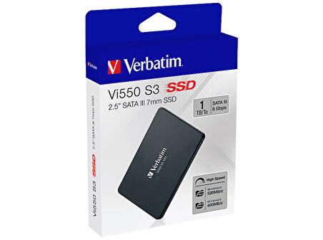 Vi550 S3 1TB 2.5 inç SATA-3 Dahili SSD Siyah