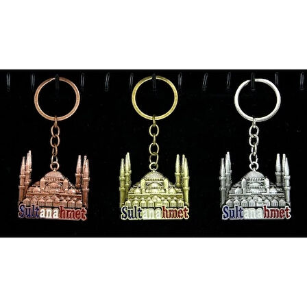 Metal Sultanahmet Anahtarlık Ve Açacak Model 2